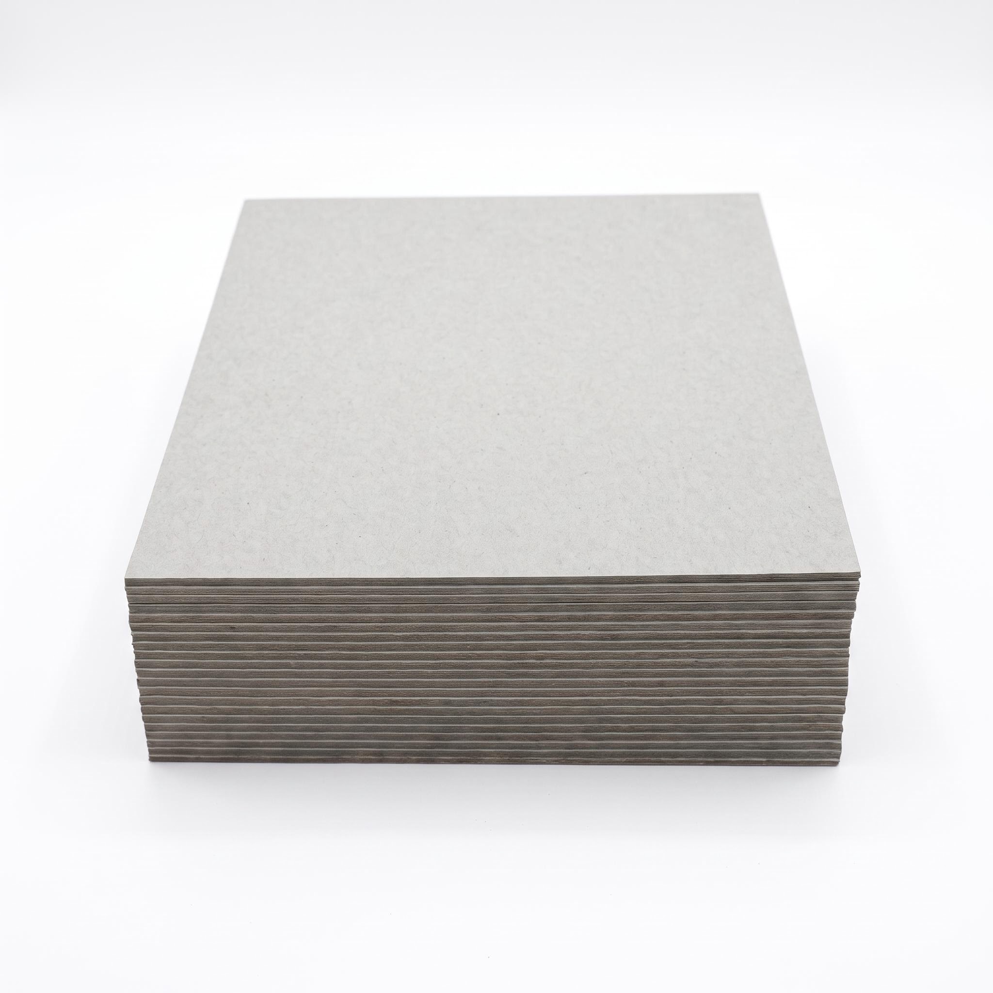 Grey board / chipboard sheets for rigid boxes
