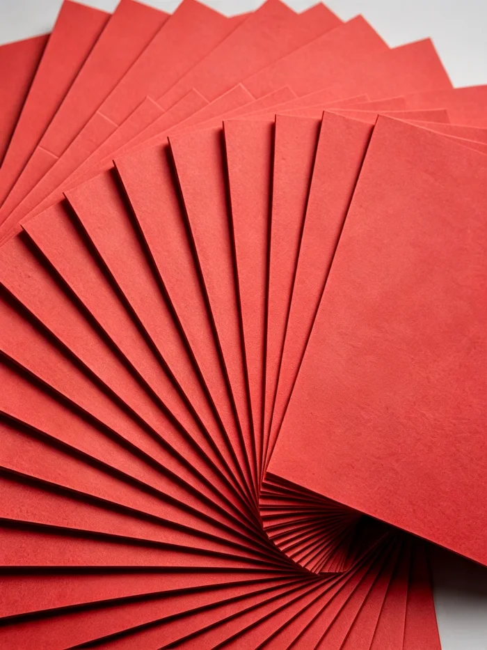 Colored paperboard