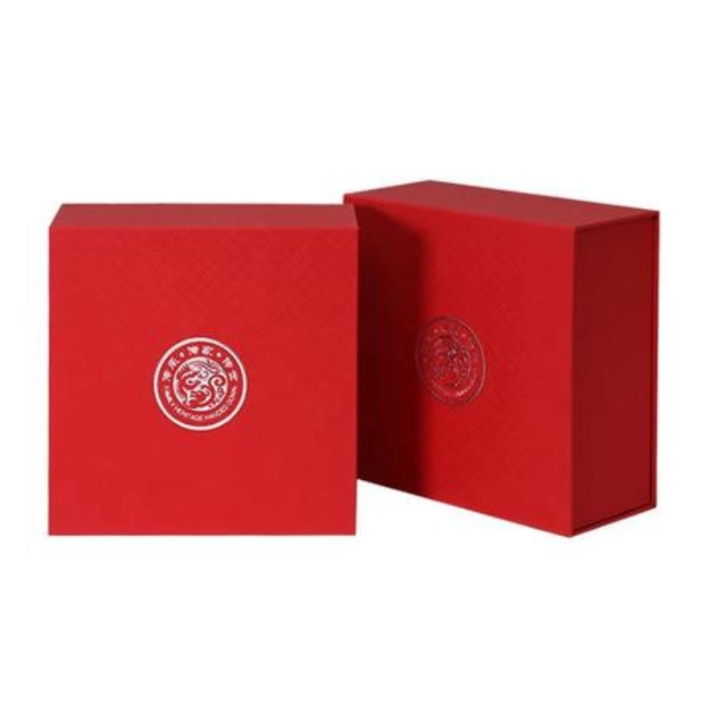 Colored paperboard including red cardboard
